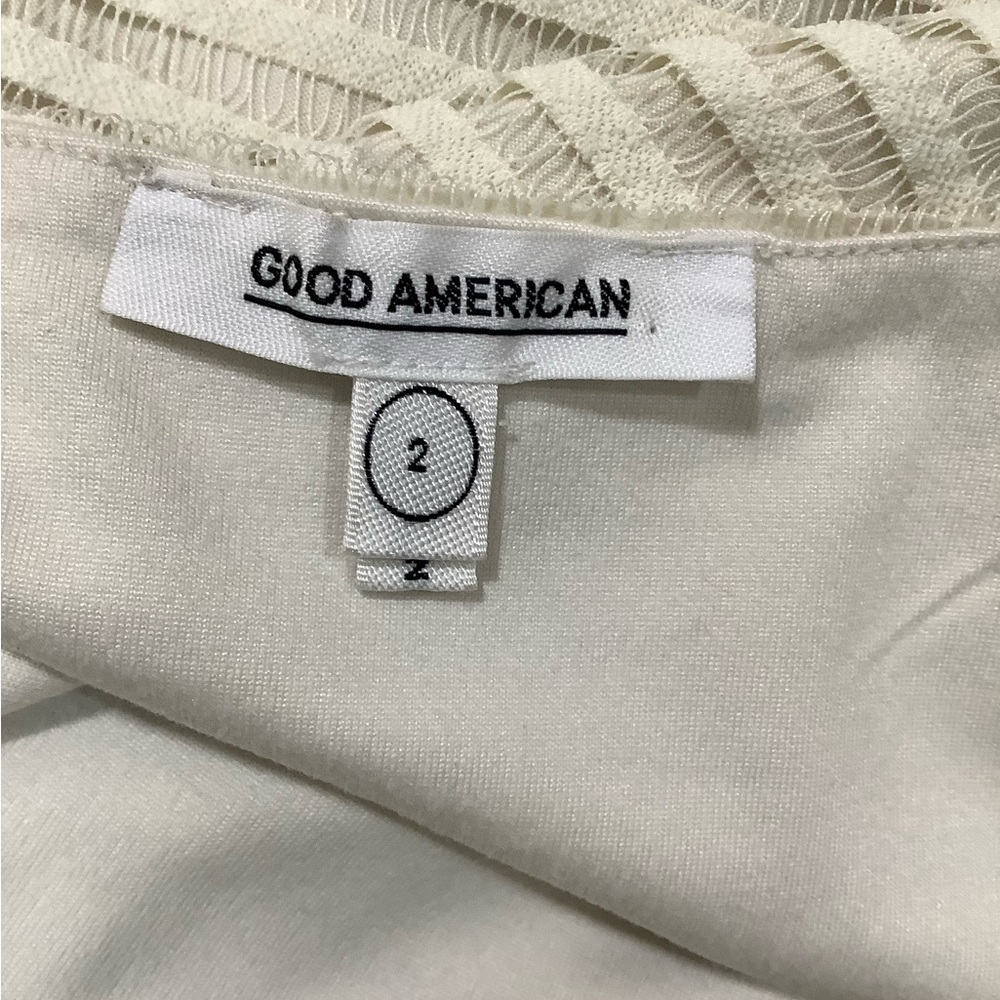 Good American Ivory Crop Top - Picture 4 of 5
